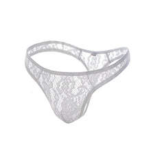 Sexy Men Underwear Lace Tanga Pouch Briefs Underpants Jacquard Lingerie G-String J4U66