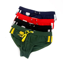 sexy mens briefs rope tie swimpants swimwear underwear 4 colors J4U66