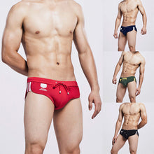 sexy mens briefs rope tie swimpants swimwear underwear 4 colors J4U66