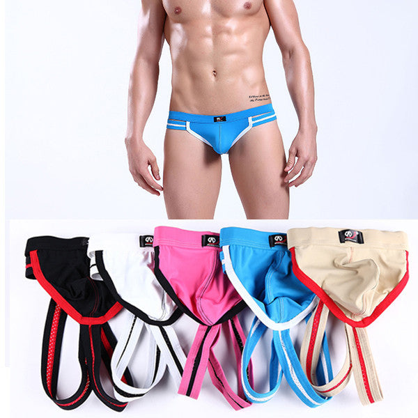 sexy mens hole thong jockstrap open back gay g-string briefs underpant underwears J4U66