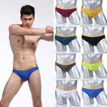 sexy mens briefs cotton underwear shorts underpants button low rise briefs m l J4U66