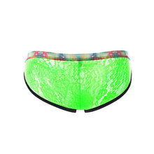Sexy Mens Pouch Lace Briefs Underwear Thong Shorts Lingerie G-Strings Panties J4U66