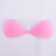Sexy One-Piece Women Girls Invisible Bra Strapless Backless Bra Stealth Breathable Bra J4U66