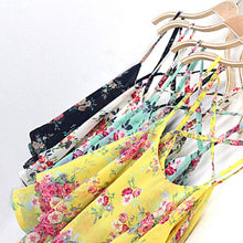 Sexy Print Chiffon Sleeveless Women Camis Cropped Ladies Spaghetti Strap Crop Tank Top Flower Floral Blouse  J4U66