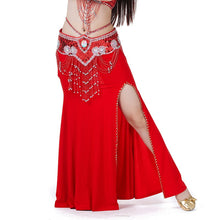 Sexy Belly Dance Costume with Slit Modal Cotton Skirt Dress 7 colors J4U66