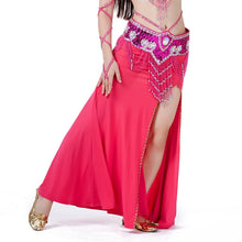 Sexy Belly Dance Costume with Slit Modal Cotton Skirt Dress 7 colors J4U66