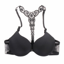Sexy Push Up Bras for Front Closure Lace Racer Back Racerback Bra Smooth 32-36B PY4 Y3 J4U66