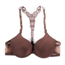Sexy Push Up Bras for Front Closure Lace Racer Back Racerback Bra Smooth 32-36B PY4 Y3 J4U66