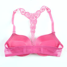 sexy push up bras for women front closure lace racer back racerback bra smooth 32 3b4 J4U66