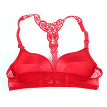 Sexy Push Up Bras for Front Closure Lace Racer Back Racerback Bra Smooth 32-36B PY4 Y3 J4U66