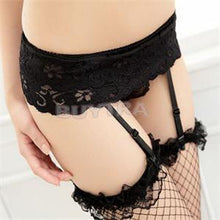 Sexy StockingsWomen's Floral Lace Garter Belt Suspender Stockings Lingerie garters Set Garter for Stockings J4U66