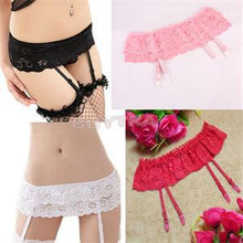 Sexy StockingsWomen's Floral Lace Garter Belt Suspender Stockings Lingerie garters Set Garter for Stockings J4U66
