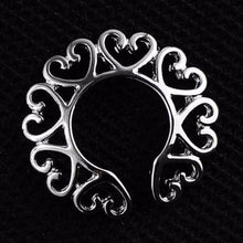 Sexy Surgical Steel Non Piercing Clip On Heart Nipple Ring Shield Nipple Body Jewelry J4U66
