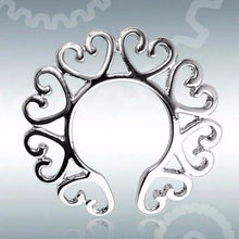 Sexy Surgical Steel Non Piercing Clip On Heart Nipple Ring Shield Nipple Body Jewelry J4U66