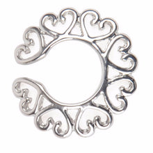 Sexy Surgical Steel Non Piercing Clip On Heart Nipple Ring Shield Nipple Body Jewelry J4U66
