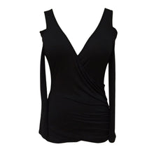 sexy t-shirts women tops long sleeve backless deep v neck causal tee slim bandage t-shirts hollow out t-shirts blusas black J4U66