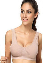 Sexy Tops Women Bust Bra Push Up Seamless Bra Sleeping Active Underwear J4U66