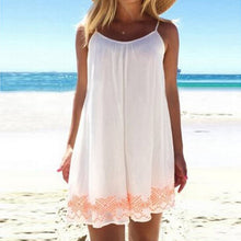 Sexy Backless Short BOHO Evening Party Beach Mini Dress Sundress J4U66