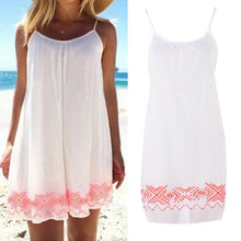 sexy women backless short boho evening party beach mini dress sundress J4U66
