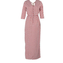 Sexy Women Boho Long Maxi Dress Printed Loose Evening Party Beach Dresses J4U66