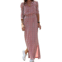 Sexy Women Boho Long Maxi Dress Printed Loose Evening Party Beach Dresses J4U66