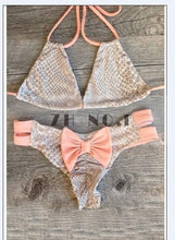 sexy women bowknot bikini set print bow halter top lace up high waist bottom beach swimwear swimsuit maillot de bain femmec1 J4U66