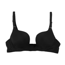 sexy women bra seamless deep u shaped push up bra underwire padded bralette women underwear white black beige J4U66