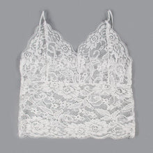 Sexy Women Corset Lace Push Up Vest Top Girl Bra + Pants Set Underwear Suit White J4U66