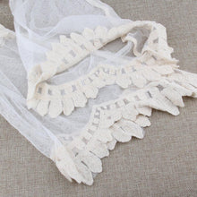 Sexy Women Crochet Lace Bikini Cover up Swimwear Casual Long Sleeve Beach Dress J4U66