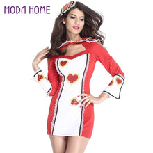 sexy women deguisement adultes cheerleadercosplay costume game uniform sweetheart cut out lace fancy party dress outfit red J4U66