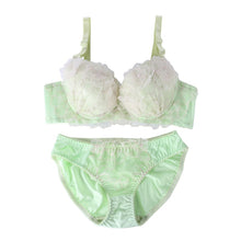 Sexy Embroidery lace Lingerie Push Up Bra and Panty Sets Brassiere Underwear J4U66