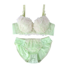 sexy women embroidery lace lingerie push up bra and panty sets brassiere underwear J4U66