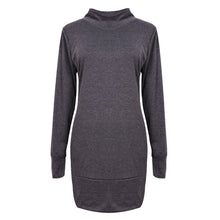sexy women korean long sleeve knit sweater bodycon slim party club dress J4U66