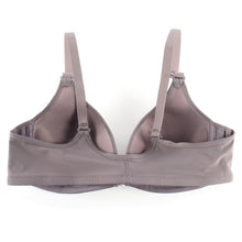 Sexy Women Front Closure Wireless Seamless Bra Racer Back Push Up Solid Bras J4U66