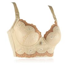 Sexy Women Girl Deep U Plunge Push Up Lace Bra Underwire Side Support Bras Lingerie J4U66