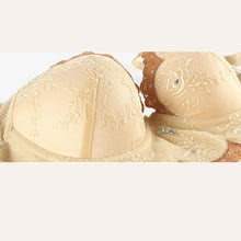 Sexy Women Girl Deep U Plunge Push Up Lace Bra Underwire Side Support Bras Lingerie J4U66