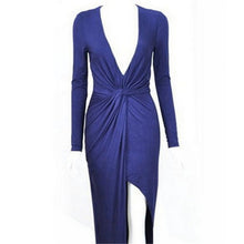 Sexy Women Halter Spaghetti Straps V-neck Dress Sleeveless Backless Dress Maxi Party Dresses J4U66