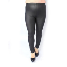 Sexy Lady Plus Size 3XL 4XL Skinny High Waist Faux Leather Leggings Pants J4U66
