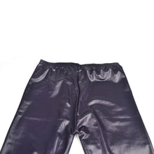 Sexy Lady Plus Size 3XL 4XL Skinny High Waist Faux Leather Leggings Pants J4U66