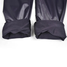 sexy women lady plus size 3xl 4xl skinny high waist faux leather leggings pants J4U66
