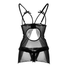 sexy women lingerie open breast sexy underwear babydoll halter sleepwear g-string underwear three point underwear J4U66