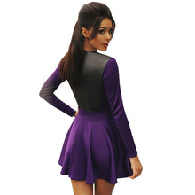 sexy women long sleeve bodycon casual party cocktail short mini dress J4U66