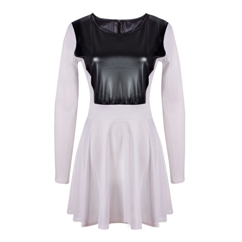sexy women long sleeve bodycon casual party cocktail short mini dress J4U66