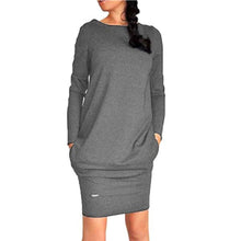 sexy women long sleeve warm bodycon dress sweatshirt party short mini jumper dresses J4U66
