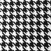sexy women mini dress houndstooth print off shoulder three quarter sleeve side slit club bodycon dress black J4U66