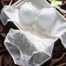 sexy women push up lace bra and panty set embroidery underwear lingerie bras suit J4U66