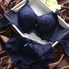 sexy women push up lace bra and panty set embroidery underwear lingerie bras suit J4U66