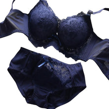 sexy women push up lace bra and panty set embroidery underwear lingerie bras suit J4U66