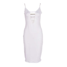 Sexy Women Sleeveless Dress Clubwear Bandage Bodycon Party Evening Midi Dresses J4U66
