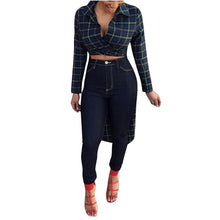 Sexy Women Slim V Neck Cocktail Dovetail Blouse Tops Shirtdress Long Sleeve PL1 J4U66